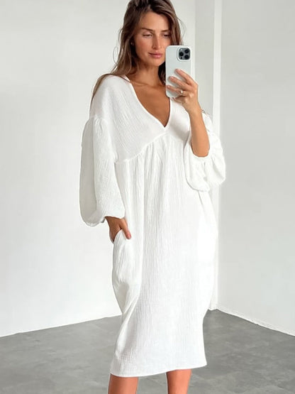 Mina - Luchtige en Elegante Zomerjurk voor Vrouwen