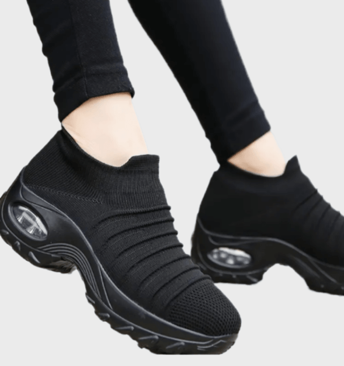 Dexie - Rond ontwerp stijlvolle sneakers zonder veters