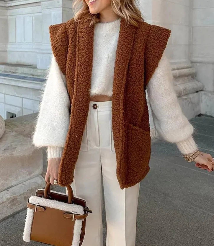 Teddy gilet