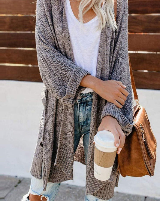 Grijs oversized vest