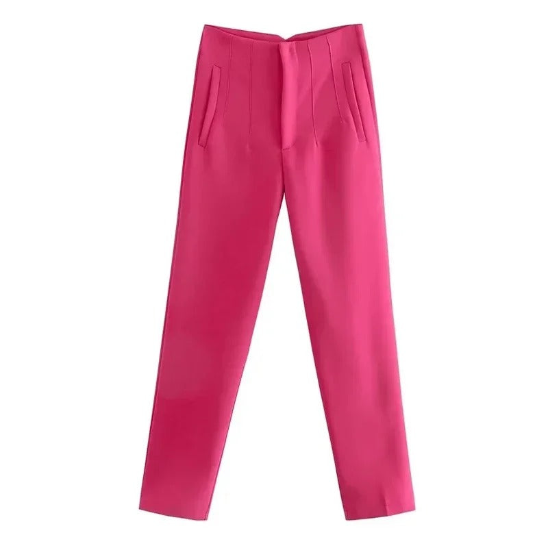 Tessy | luxe high waist broek