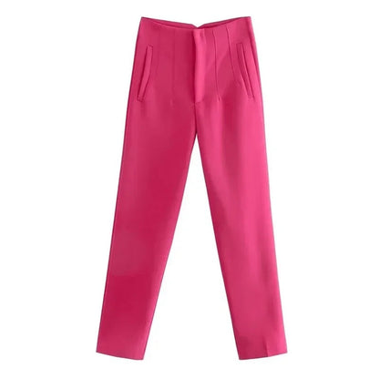 Tessy | luxe high waist broek