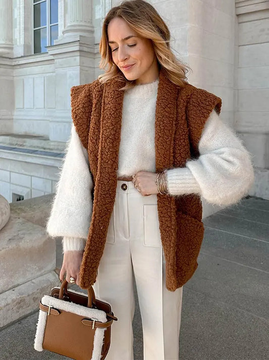 Teddy gilet