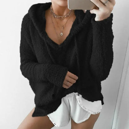 Fluffy hoodie