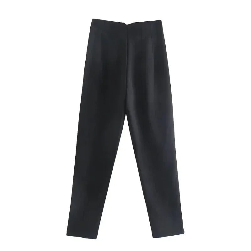 Tessy | luxe high waist broek