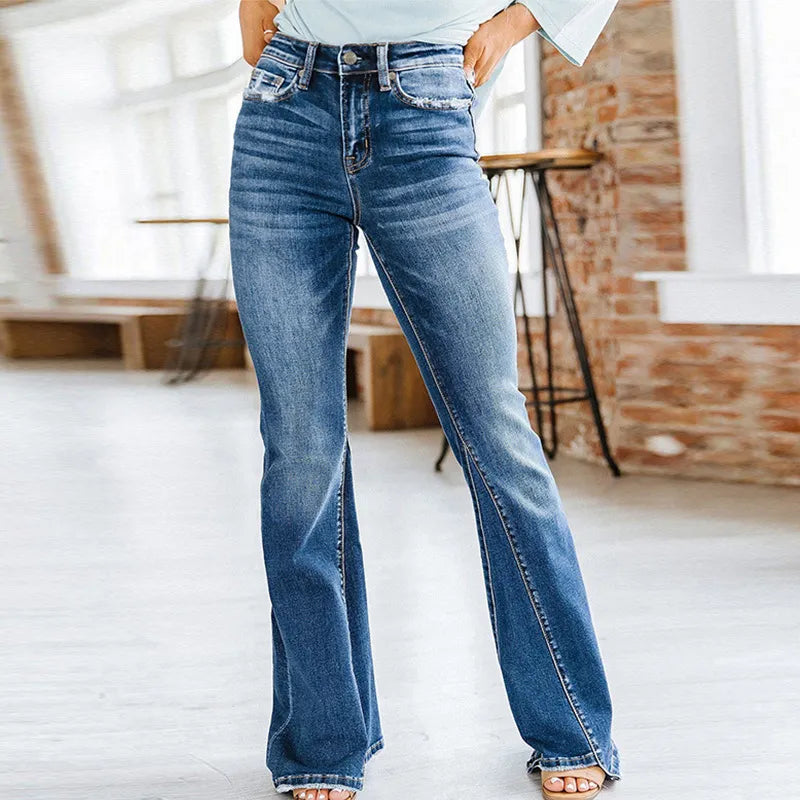 Wijde jeans voor dames