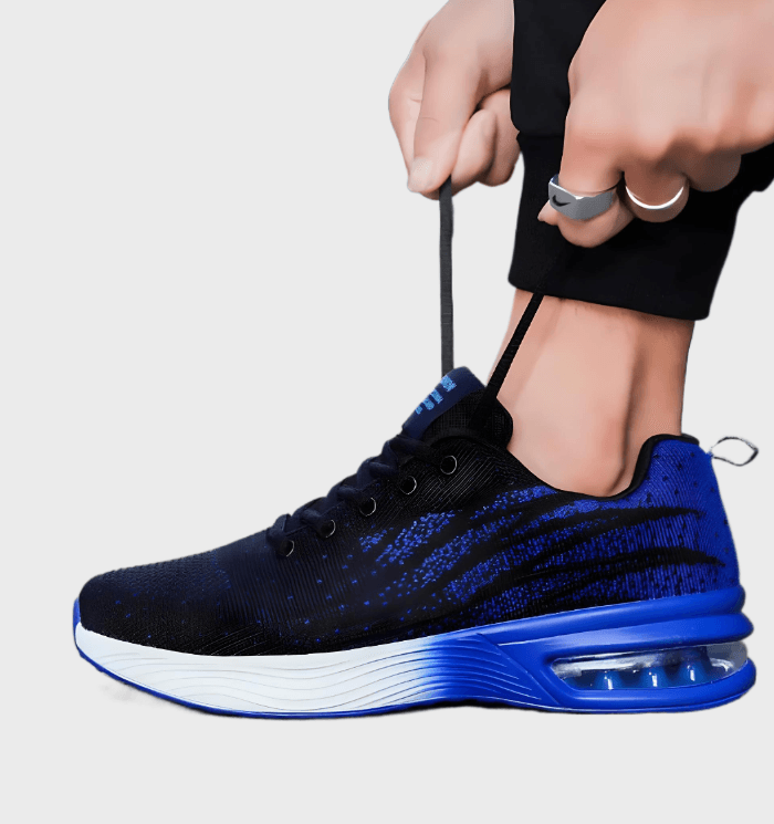 Hugo - Lichtgewicht sneakers voor heren met gekleurde tussenzolen schoenen