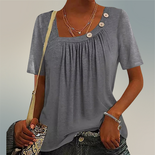 Elisa | elegante top met knopen