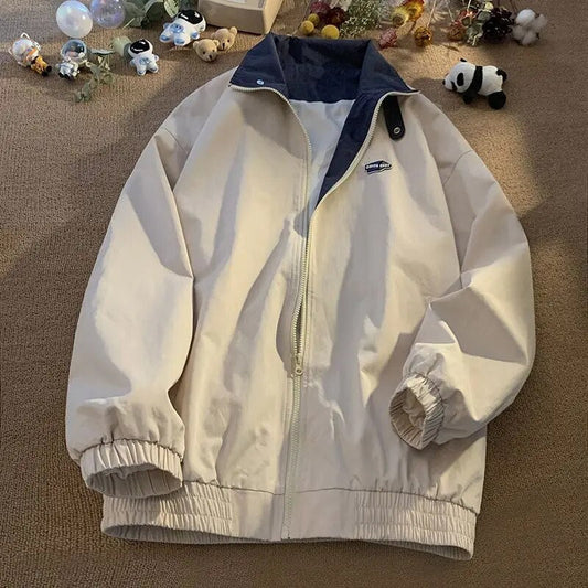 Heren Vintage Baggy Winddicht Jas - Lorn