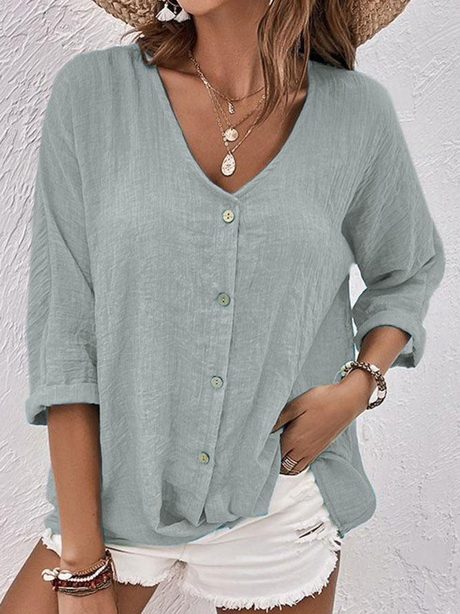 Camilla - Stijlvolle en Comfortabele Zomer Blouse voor Vrouwen