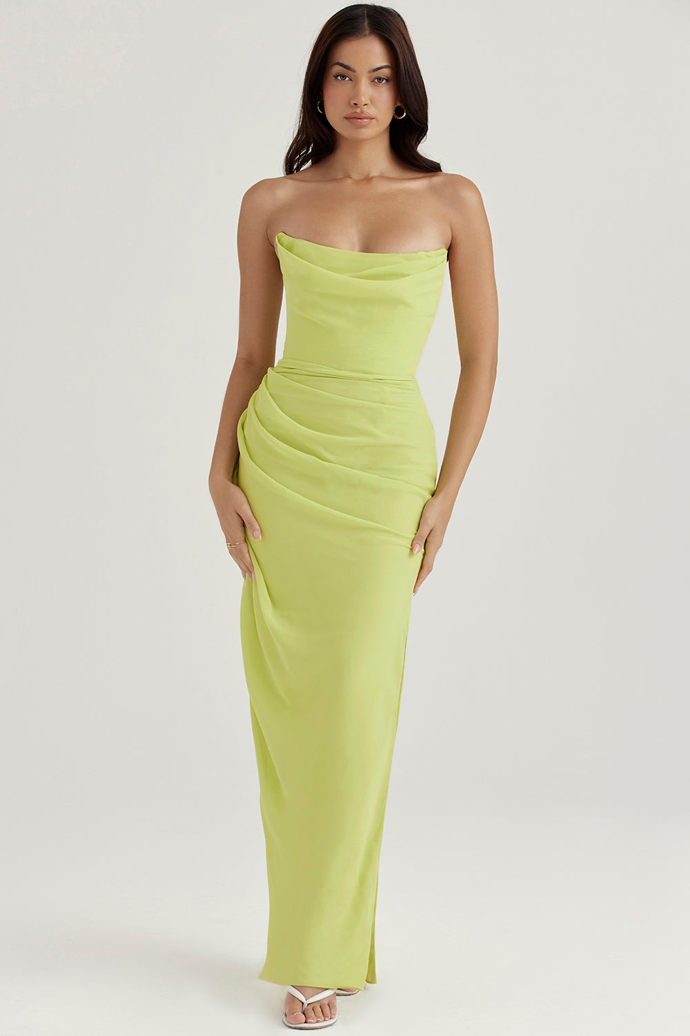 Annerie - Elegante Jurk met Verleidelijke Split