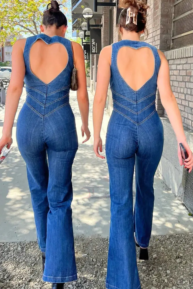 Tamara - Chique Denim Jumpsuit