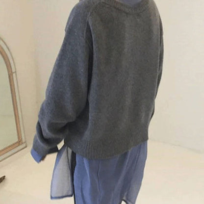 Luxe kasjmier vest met knoopaccenten - Harper
