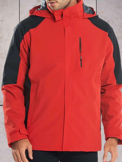 Niel - waterdicht jack met afneembare capuchon geschikt voor buitenactiviteiten