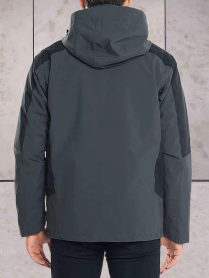 Niel - waterdicht jack met afneembare capuchon geschikt voor buitenactiviteiten