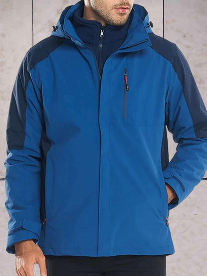 Niel - waterdicht jack met afneembare capuchon geschikt voor buitenactiviteiten