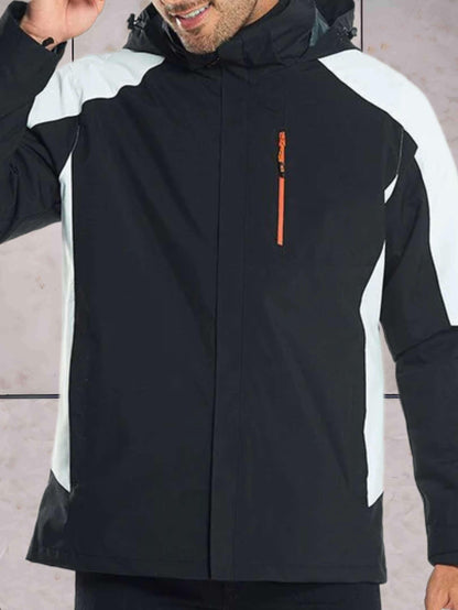 Niel - waterdicht jack met afneembare capuchon geschikt voor buitenactiviteiten