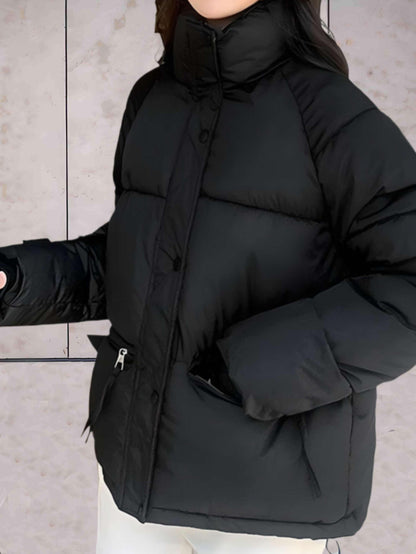 Valerie - Parka jas met opstaande kraag en dubbele sluiting