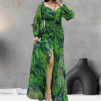 Vilma - Zomerjurk met Plooien voor Vrouwen