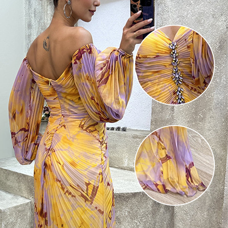 Vilma - Zomerjurk met Plooien voor Vrouwen