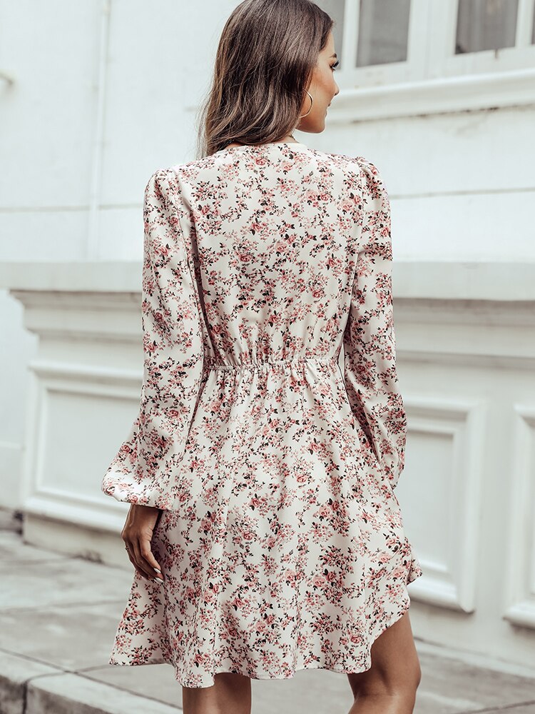 Avian - Bloemen Mini Jurk