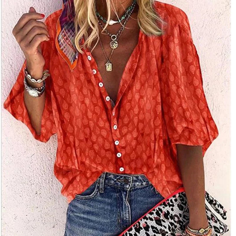Sophie - Stijlvolle Zomerse Blouse voor Vrouwen