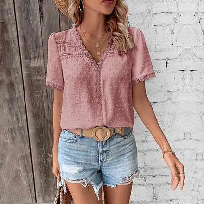 Rosa | luchtige zomerse blouse
