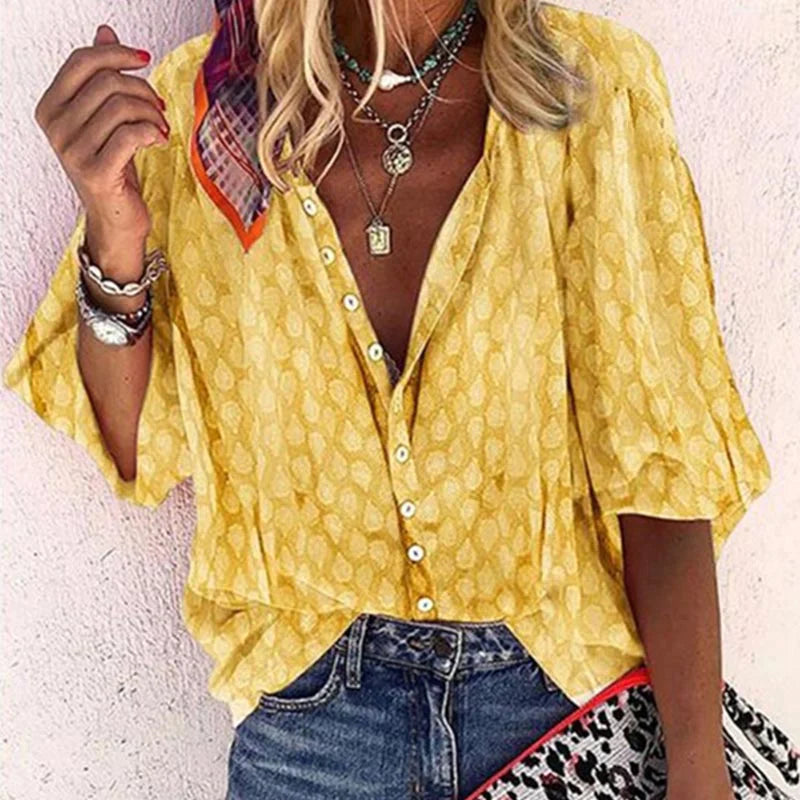 Sophie - Stijlvolle Zomerse Blouse voor Vrouwen