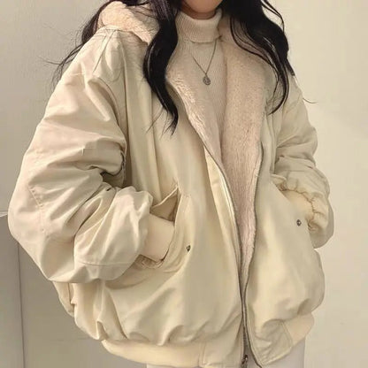 Koreaans dubbellaags winterjas - Tisha