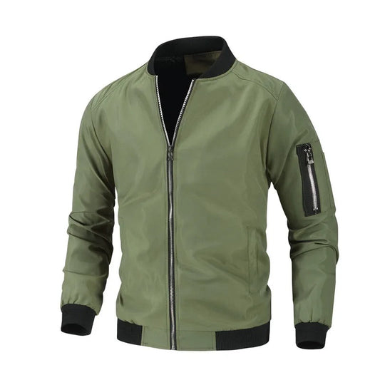 Matthew - Slim-fit lichtgewicht zomerjack voor heren met ritssluiting