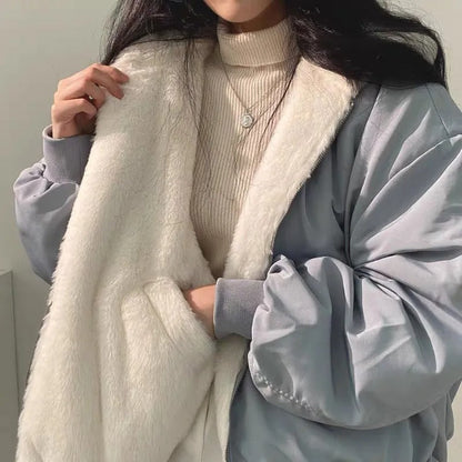 Koreaans dubbellaags winterjas - Tisha