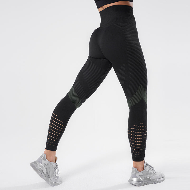 Lorraine - Stijlvolle en Comfortabele Zomerse Leggings met Ademende Gevoerde Patches voor Vrouwen