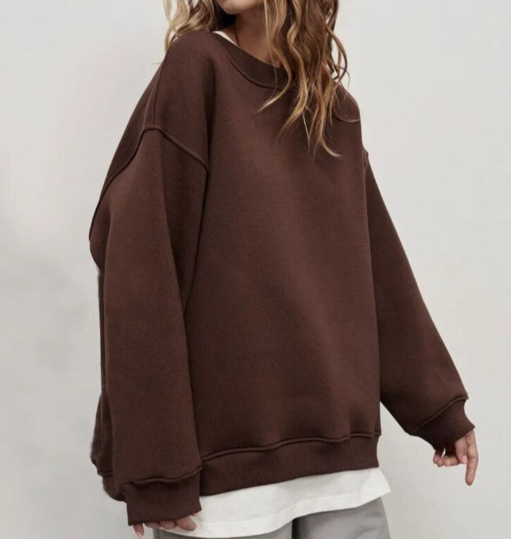 Oversized basic sweater