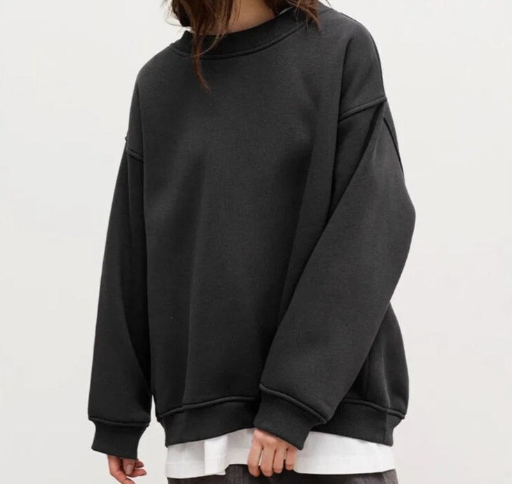 Oversized basic sweater