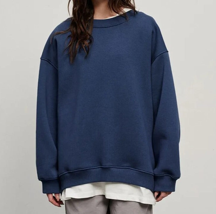 Oversized basic sweater