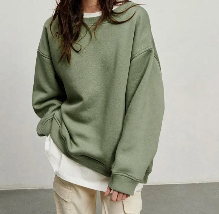 Oversized basic sweater