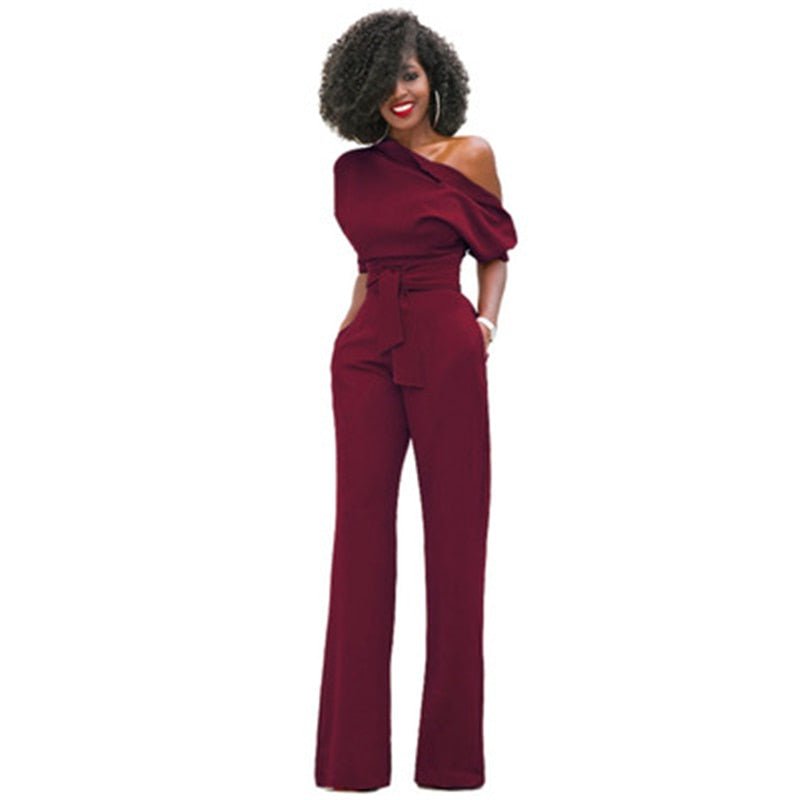 Exie - Stijlvolle bodycon jumpsuit