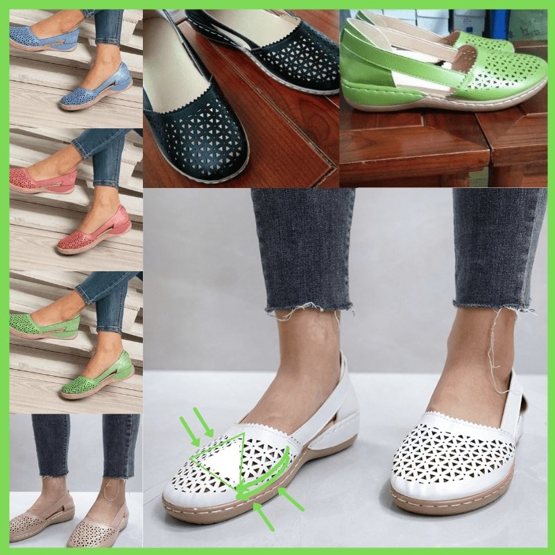 Zoe Dames Flats: Luxe PU Leer & Perfecte Pasvorm voor Elk Voettype